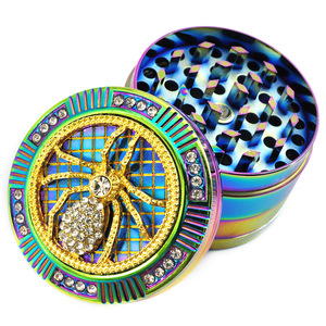 Wholesale <b>Herb</b> <b>Grinder</b> High Quality Small Portable New Glimmer Zinc Alloy <b>Herb</b> <b>Grinder</b> - Product Image 3