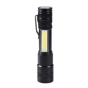 T6 <b>Flashlight</b> USB <b>Rechargeable</b> Zoomable LED 100m Beam Emergency Outdoor Work Light Aluminum Alloy Body - Product Image 2