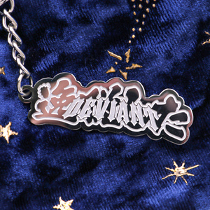 Portachiavi in Metallo Personalizzati, Ciondolo Rettangolare in Acciaio Inox con Logo, Charm Portachiavi Durevole con Nome o Logo - Product Image 3