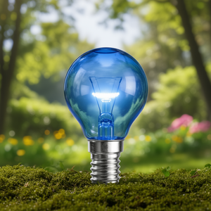 Lampadina a Incandescenza Esfrica Solar 40W 230V E14 con Globo in Vetro Blu - Product Image 3