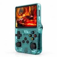 Console de jeu portable rétro R36S 64 Go, Linux RK3326, écran IPS 3,5 pouces, appareil de jeu portable open source
