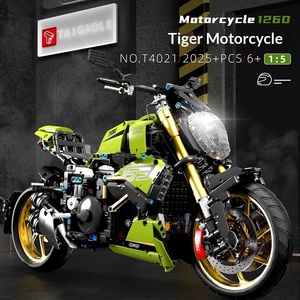 T4018-22 Moto Waterbird en plastique ABS, blocs de construction DIY, jouet puzzle, cadeau - Product Image 1