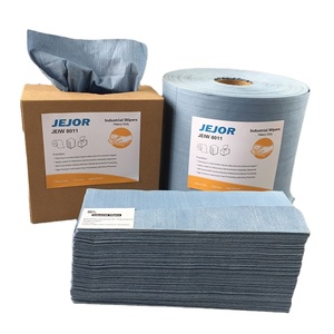 25X30cm Cellulose Industrial Enchanced Wiper <strong>Blue</strong> Cleaning Paper <strong>Roll</strong> - Product Image 1