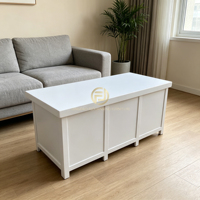 Buffet en bois massif de luxe sur mesure, table de salle à manger moderne, armoire de cuisine pour restaurant, hôtel