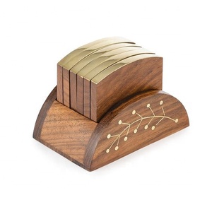 Posavasos, alfombrillas y almohadillas de diseño de corte láser de madera, nuevo - Product Image 2