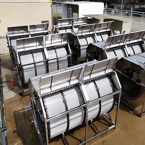 Filtro a Tamburo per Acquacoltura ad Alto Flusso 100T/h per Allevamento Ittico a Ricircolo ad Alta Densità - Product Image 2