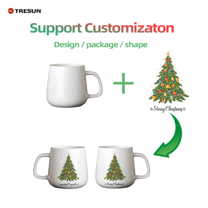 Tazas de Café de Cerámica Modernas, Aptas para Microondas y Lavavajillas, Tazas de Té Creativas de Gres con Asa - Product Image 4