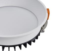 Plafonnier LED Downlight Smd LED Downlight Aluminium Encastré Dimmable Grande Taille <span class=keywords><strong>D</strong></span>écoupe 200mm Ip65 Embedded Emc Light - Product Image 4