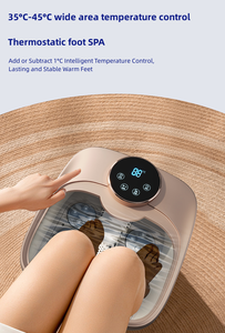 "<span class=keywords><strong>Top</strong></span> Smart <span class=keywords><strong>Electronic</strong></span> Foot Bath Masajeador con pantalla LCD Térmica Burbuja IR Terapia Vibración" - Product Image 5