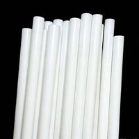 Barre en PTFE blanc vierge 100% de qualité alimentaire, sur mesure, haute température 260°C, usinée pour pompe à vanne chimique
