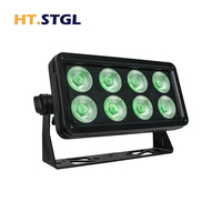 Projecteur LED Blinder Wash 8x50W RGBW 4-en-1, Éclairage de Scène Extérieur Étanche IP65, DMX512, pour Concerts et Événements, Location et Vente en Gros Professionnel