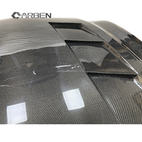 Nouveau capot moteur en Fiber de carbone avec Style de Ventilation pour Lexus RC RC200T RC300 RC350 couvercle de Modification de mise à niveau pour moteur