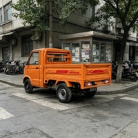 Camion de livraison électrique à quatre roues avec homologation CEE COC, 72V 100Ah 3000W, capacité de charge de 1000 kg, véhicule de livraison et pick-up agricole pour la vente en gros