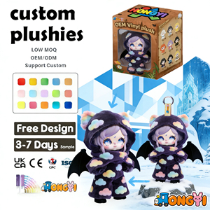 Caja Sorpresa 3D de Productos Cinematográficos y Juego de Mesa, Juguetes de Vinilo PVC con Caras, Fábrica OEM, Figuras de <span class=keywords><strong>Anime</strong></span> de Alta Calidad, Llavero de Juguete de Dibujos Animados - Product Image 1