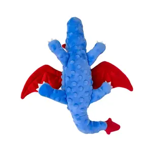 2024 New Dinosaur Design Pet Grinding Teeth Toy Interactive Dog Squeaky Toy Plush Dog Chew Toy