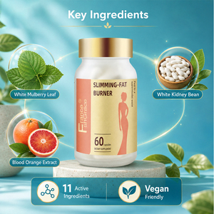 Fabricante de Suplementos Nutracéuticos para Quemar Grasa con Morera Blanca y Frijol Blanco para el Control de Peso, 60 Cápsulas Quemagrasas - Product Image 3