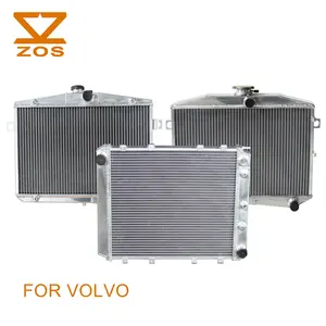 NOVO 2-ROW RADIADOR DE ALUMÍNIO FIT Volvo 140 Amazon P1800 1967-1973