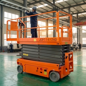 Plateforme élévatrice à ciseaux électrique autopropulsée pliable 10m 12m 14m - Product Image 4