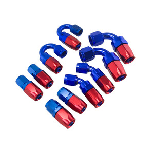 Tuyau d'huile tressé en acier inoxydable, 5 mètres, avec 10 connecteurs pour la réparation et le remplacement de la pompe à carburant - Product Image 3