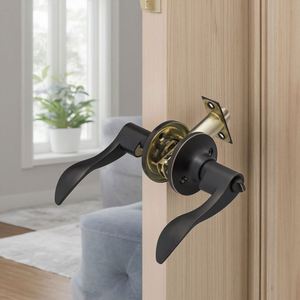 กุญแจล็อคประตูแบบคันโยก WEKIS สำหรับงานหนัก รุ่น Commercial Privacy พร้อมเคลือบโครเมียมเงา ระยะห่างก้านกุญแจ 60 มม. แบบไม่ใช้กุญแจ - Product Image 6