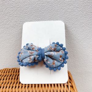 Barrette à cheveux pour bébé fille et enfant, mignonne, douce, avec nœud et paillettes, accessoires de mode pour fête - Product Image 4