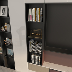 Mur moderne 10H, diviseur de salon, meubles, <span class=keywords><strong>meuble</strong></span> TV, <span class=keywords><strong>niche</strong></span> de salon, armoires intégrées - Product Image 6