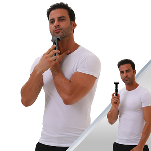 Kit DE ASEO 5 en 1 recargable para hombres, recortador de ingle, recortador de cejas y nariz, <span class=keywords><strong>afeitadora</strong></span> corporal, afeitadoras corporales eléctricas impermeables - Product Image 3