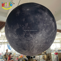 Boule de lune gonflable géante suspendue