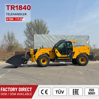 Chariot télescopique tout-terrain 4 tonnes, levage 17,5 m, 4x4, diesel, pour la manutention de matériaux - Fabricants