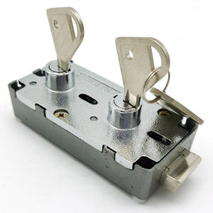 Serrure à double pêne interchangeable Value WTS01 pour <span class=keywords><strong>coffre</strong></span>-<span class=keywords><strong>fort</strong></span>, armoires bancaires, cylindres de serrure - Product Image 5