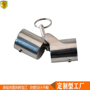 Petit fermoir à épingle en acier inoxydable marin de 25 mm pour bateaux de pêche, accessoires de bateau - Product Image 3