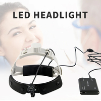 Loupe à haute intensité Clip lumière portable avec filtres OED OEM dentaire LED lampe frontale chirurgicale phare médical à clipser