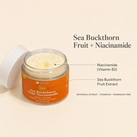 Crème pour le visage à la Niacinamide et à l'argousier de NOYEON Naturals, 60g, sans parfum, éclaircissante, OEM ODM, étiquette privée