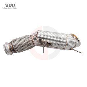 SDO Performance - Tubo de Escape de Alto Flujo de Acero Inoxidable con Catalizador y Protección Térmica para BMW 320i 330i 530i Z4 G29 B48 2.0T 2017-2024 - Product Image 2