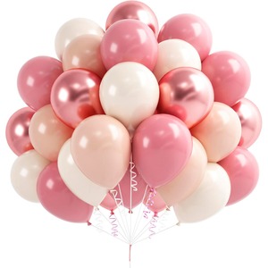 Látex inflable mate colorido de moda engrosado reutilizable divertido fiesta festiva globos decorativos para cumpleaños eventos de boda - Product Image 3