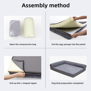 Usine personnalisé éponge canapé <span class=keywords><strong>pour</strong></span> animaux de compagnie chat chenil détachable lavable <span class=keywords><strong>chien</strong></span> lit 4 saisons universel flanelle épaissie <span class=keywords><strong>chien</strong></span> <span class=keywords><strong>coussin</strong></span> - Product Image 4