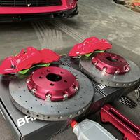 Für Mercedes-Benz AMG C63 GTS63 GT50 C63S E63 E63S Kit Carbon-Keramik-Bremsscheibe 6-Kolben 402MM 360MM Bremssystem für BMW M3 M5