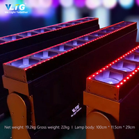 Barra de Luz Móvil de Alta Potencia 10x60w RGBW con Zoom para Iluminación de Escenarios en Conciertos al Aire Libre, Festivales de Música y Eventos