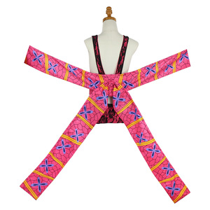 Disfraz de Cosplay de Daki de Sexto Grado de Upper Moon, Tela con Estampado Rosa, Traje de Juego de Rol de Anime - Product Image 1