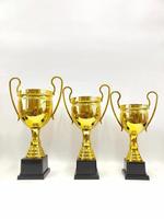 Ballons de football, ballons de basket, trophées de compétition sportive, médailles et trophées en métal doré personnalisés de haute qualité