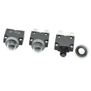 Interruptor Pulsador De 15A Para Barco O Circuito De Aire Acondicionado CC - Pack De 3 Piezas