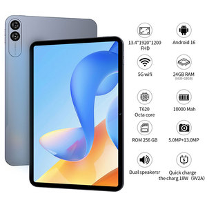Tablette Android 13,4 pouces neuve T620, processeur octa-core, 24 Go de RAM, 256 Go de ROM et écran FHD 1920*1200, Android 16, tablette PC - Product Image 5