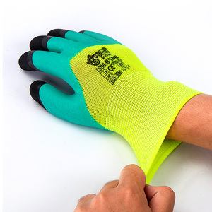 Venta caliente Protección laboral Guantes protectores antideslizantes resistentes al desgaste Guantes de operación de trabajo sumergidos - Product Image 4