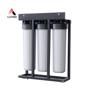 Système de filtration d'eau pour toute la maison LEVAO Aqua, cadre en acier, adoucisseur d'eau en 3 étapes, garantie 1 an - Product Image 1