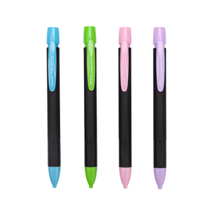Aihao en gros en plastique assorti couleur <span class=keywords><strong>gras</strong></span> plomb Logo personnalisé crayons mécaniques - Product Image 1