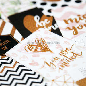 สีการ์ดสติกเกอร์ตัวอักษรกระดาษปกการ์ดคริสต์มาสสำหรับวันหยุดคริสต์มาสการ์ดขอบคุณบัตรแวว - Product Image 4