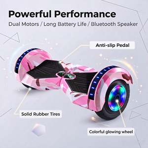 <span class=keywords><strong>Hoverboard</strong></span> Rojo de 2 Ruedas, el Más Económico para Adultos, con Baterías Baratas, Skateboard <span class=keywords><strong>Hoverboard</strong></span> - Product Image 4