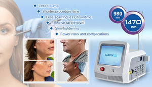 Nouvelle machine de <span class=keywords><strong>lipolyse</strong></span> au <span class=keywords><strong>laser</strong></span> diode 980nm1470nm Endolaser pour l'élimination des rides du contour des yeux et de la papada - Product Image 6