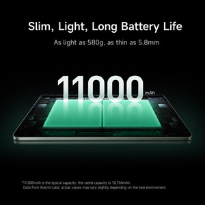 Nouvelle tablette Xiaomi Pad 9 Pro originale 2026 avec Snapdragon 8 Gen5 |   Écran LCD 3,2K de 12,5 pouces |   Batterie 11000mAh, charge 67W - Product Image 3