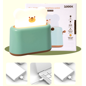 Lampe de chevet en forme de cerf ou d'ours pour femme <span class=keywords><strong>enceinte</strong></span>, allaitement, lecture, cadeau d'ambiance lumineuse pour enfants - Product Image 6